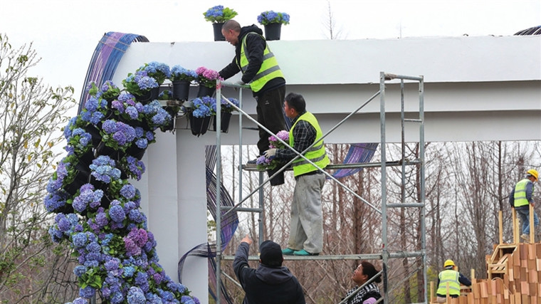 苏州花展周五开幕 六大板块铺陈春日画卷