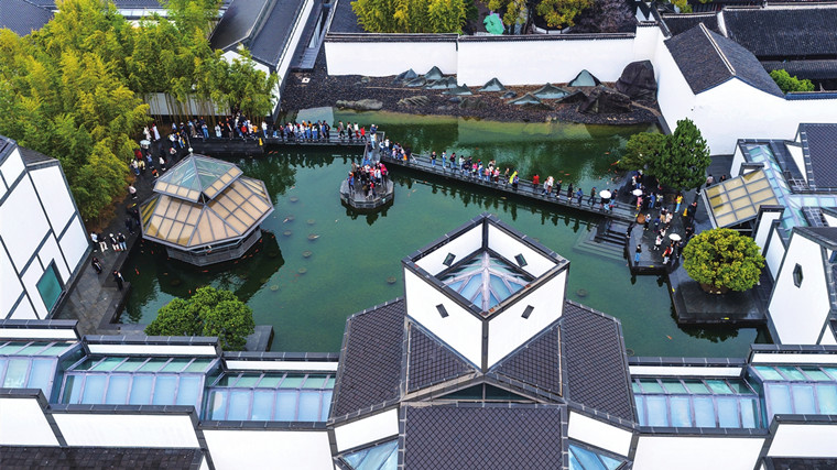 苏州博物馆迎来春季研学与春游高峰