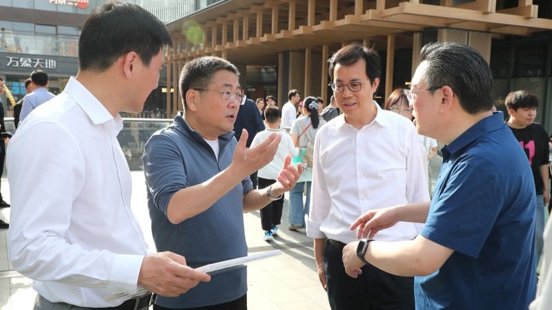 王维到姑苏区专题调研精细化城市管理工作