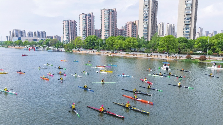 2026年中国国际皮划艇马拉松公开赛在昆山开赛