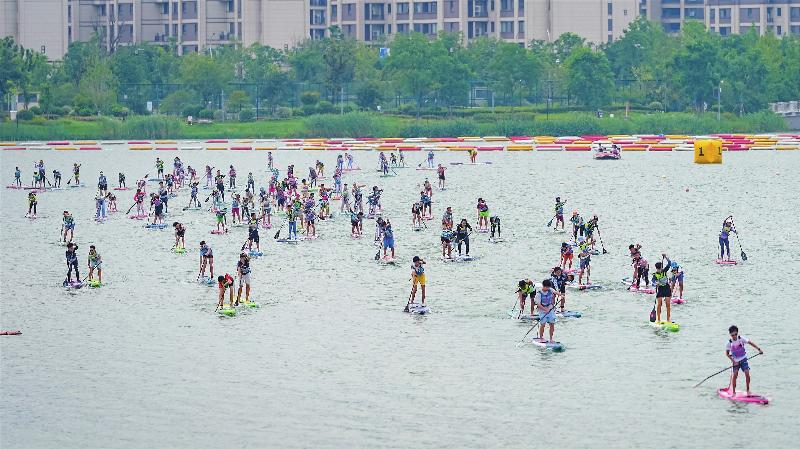 2026全国桨板U系列赛暨长三角城市联赛桨板公开赛（常熟站）开赛