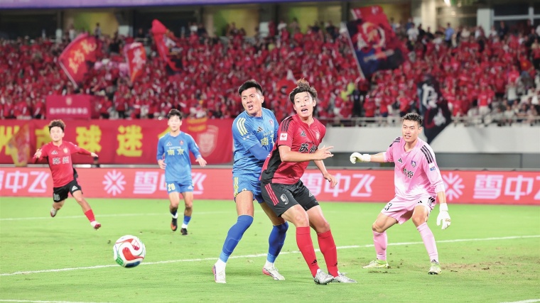 苏州队1比0力克对手